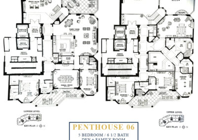 Trieste at Bay Colony Penthouse Floor Plan 6