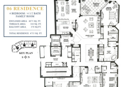 Trieste at Bay Colony Floor Plan 6