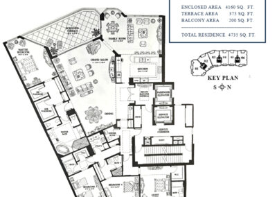 Trieste at Bay Colony Floor Plan 3