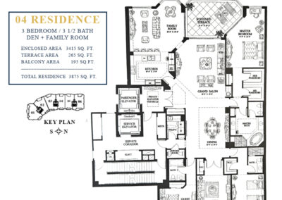 Trieste at Bay Colony Floor Plan 4